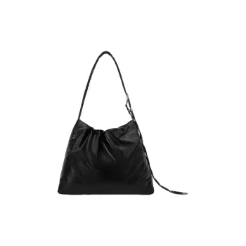FIND KAPOOR Artificial Leather Crossbody Bag Shoulder Bag Medium Size Women's Black
