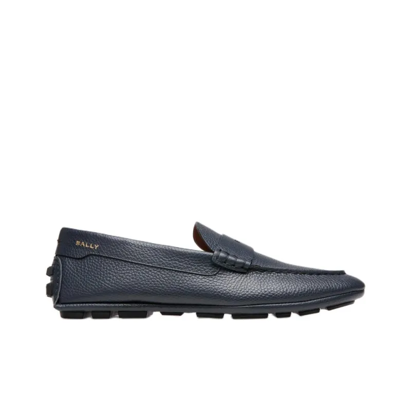 BALLY Gommino Loafers Men's Blue-1