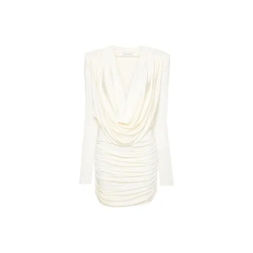 Magda Butrym Long-Sleeved Dresses Women's Ivory