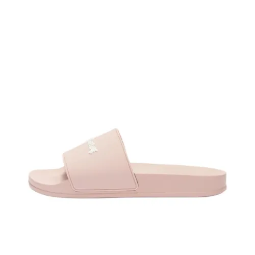 PALM ANGELS Logo Embossed Slides