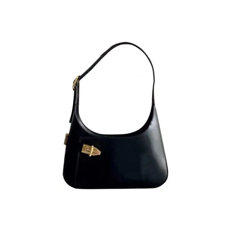 Jade En Plus PU Shoulder Bag Handbag Regular Women's Black-1