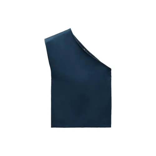 ZARA Tank Tops Women's Blue