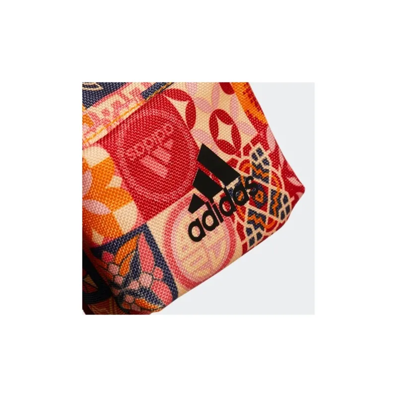 Adidas Polyester Key Pouch Storage Bag Coin Purse Mini Unisex Red-4