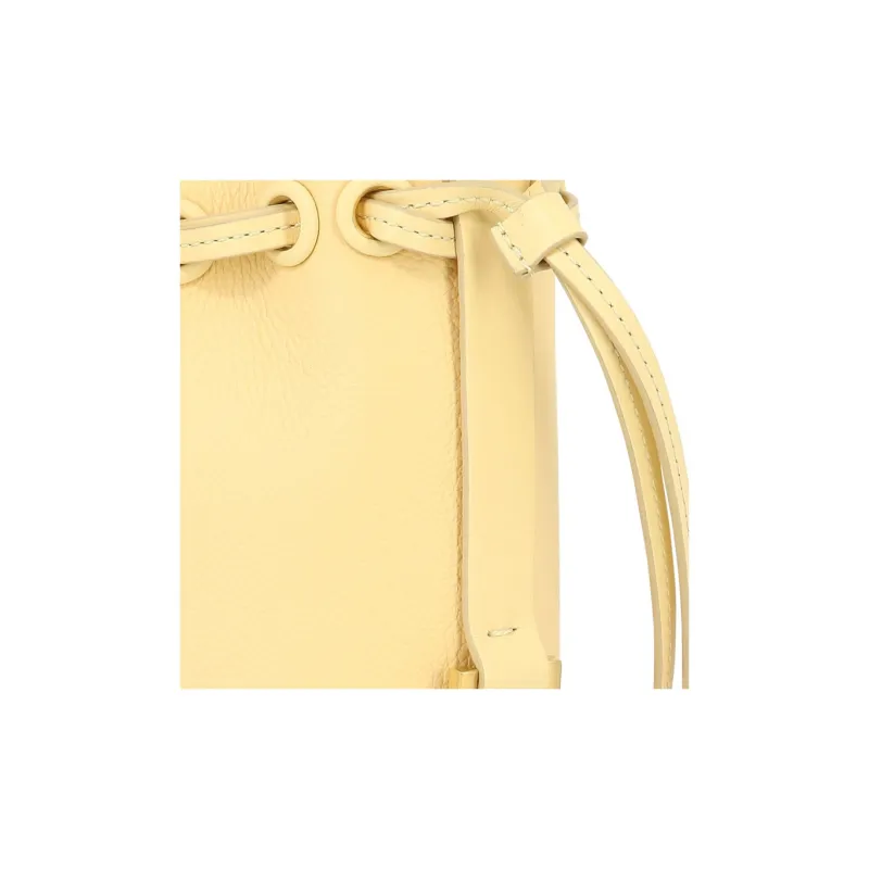 Chloe Marcie Grained Calfskin Bucket Bags Shoulder Bag Crossbody Bag Extra Mini Women's Light Yellow-2