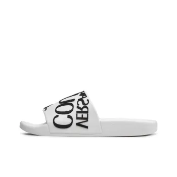VERSACE Logo Stylish Sandal Women's White