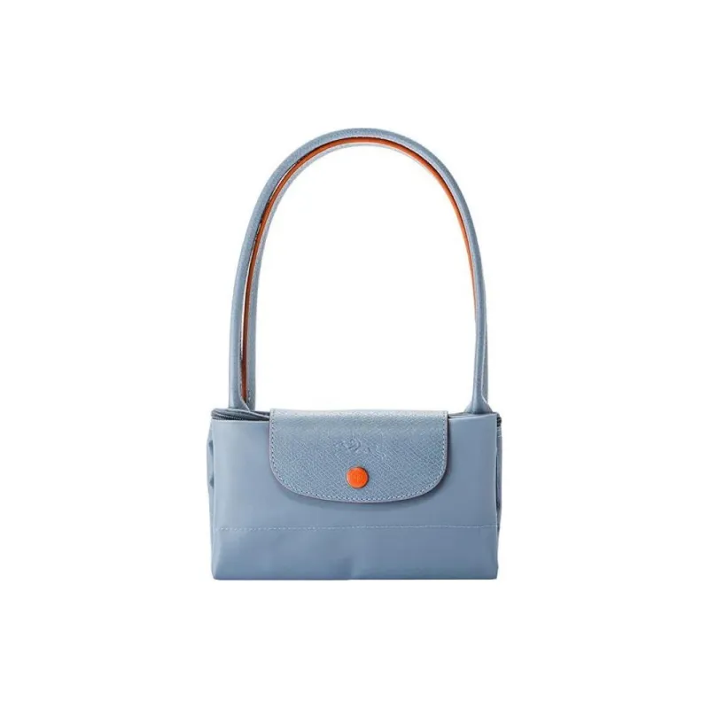 LONGCHAMP Le Pliage Nylon Handbag Shoulder Bag Women's Blue-3