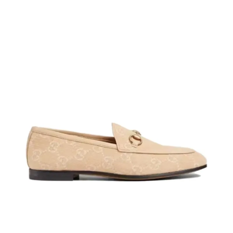 GUCCI Jordaan 24 Spring And Summer Collection Loafers 1cm Women's Yellow-1