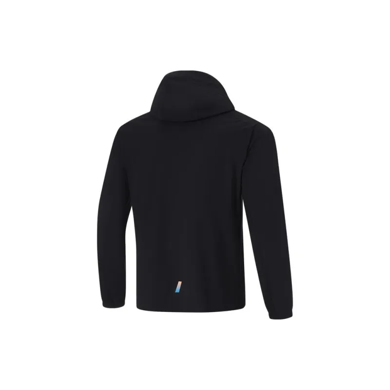 LiNing Fitness Series Trench Coat Men's Black-1