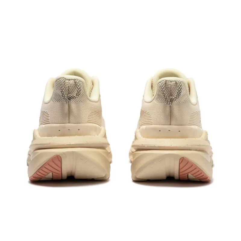 361° Red Flame 3 Cushioned Slip Resistant Low Top Running Shoes Women's Beige-2