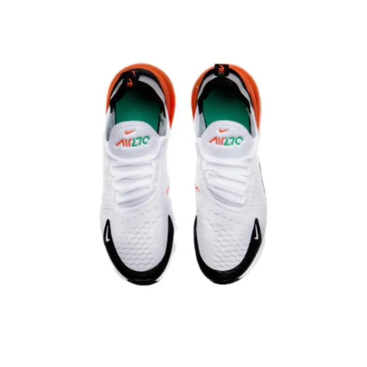 Nike Air Max 270 White Turf Orange GS-3