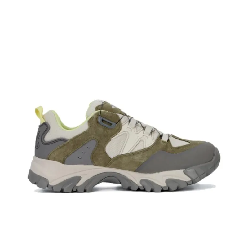 THE NORTH FACE Sierra BOA GTX Cushioning, Wear Resistant Low Top Outdoor Shoes Unisex Gray Green-1