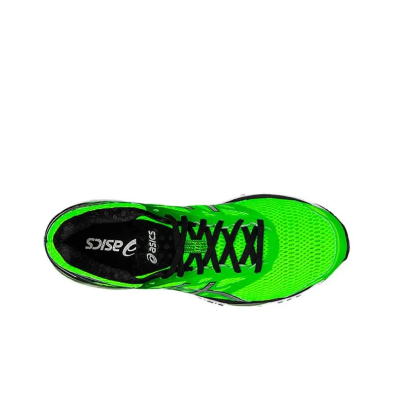 Asics Gel-Cumulus 18 Slip-Resistant Low-Top Running Shoes Men's Green Black-2