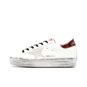 Golden Goose Hi Star Stylish Skateboarding Shoes Women's White