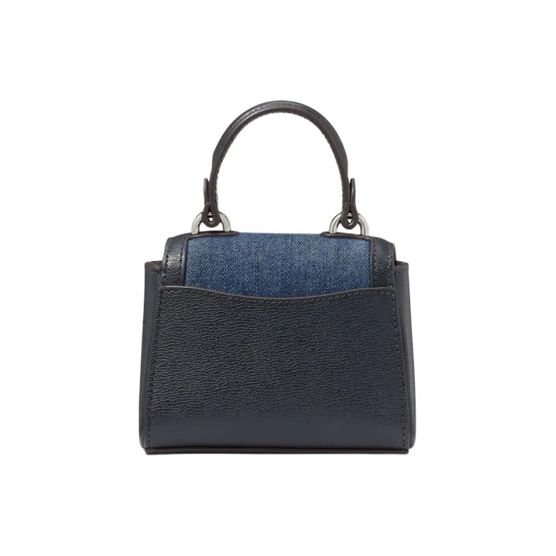 Kate Spade Katy Denim Shoulder Bag, Crossbody Bag, Handbag Trumpets Women's Winter Nights Are Numerous.-2