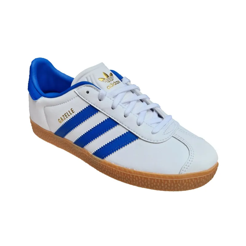 Gazelle Adidas Originals 'Vintage White Bold Blue'-2