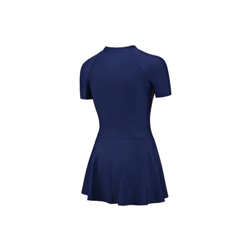 LiNing One piece Swimsuit Women's Sailor Blue-1