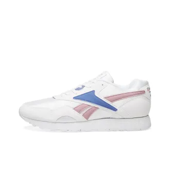 Reebok Anti-Slip And Wear-Resistant Support Lightweight Low-Top Running Shoes Men's White Blue
