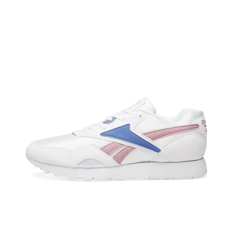 Reebok Anti-Slip And Wear-Resistant Support Lightweight Low-Top Running Shoes Men's White Blue-0