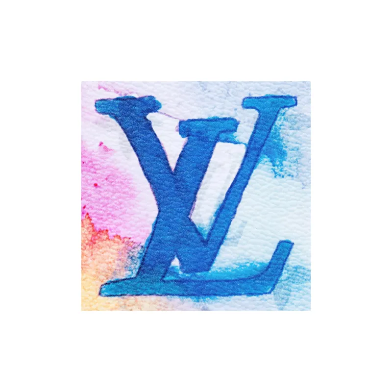 LOUIS VUITTON Pocket Organizer Monogram Watercolor Multicolor-4