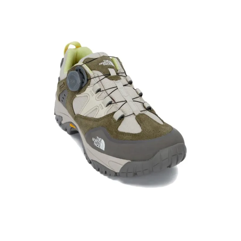 THE NORTH FACE Sierra BOA GTX Cushioning, Wear Resistant Low Top Outdoor Shoes Unisex Gray Green-2