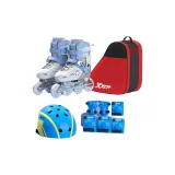 Upgraded Double Buckle for Better Security-Blue, Flagship Helmet Protective Gear