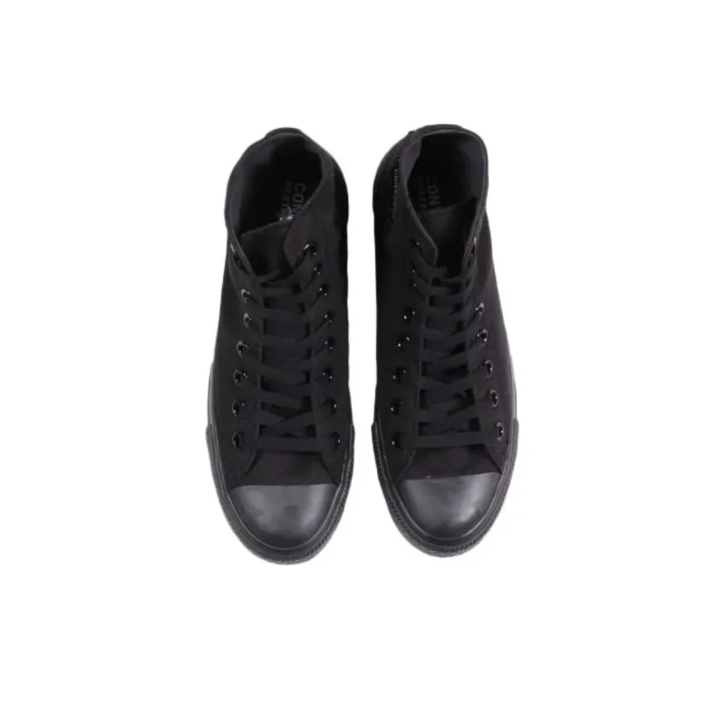 Converse Anti Slip Wear Resistant High Top Canvas Shoes Unisex Black-3