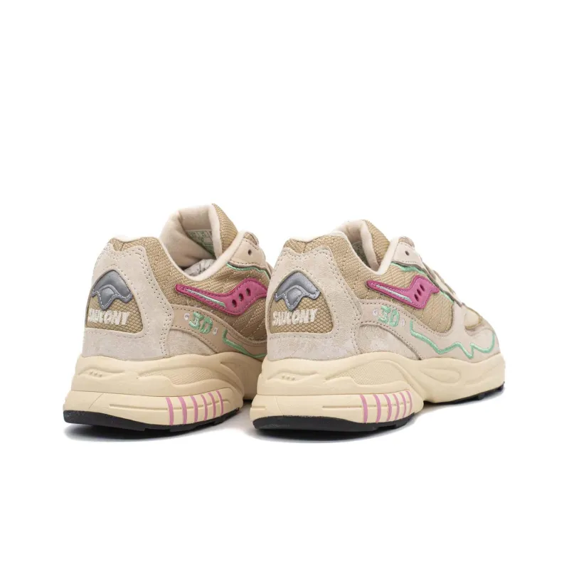 Saucony 3D Grid Hurricane Premium Cream Pink-2