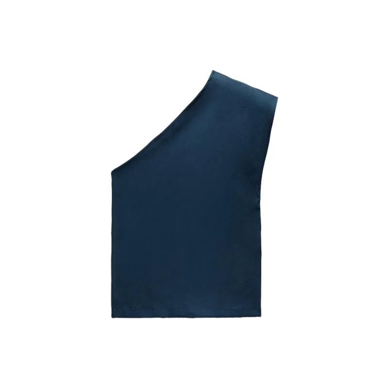 ZARA Tank Tops Women's Blue-1