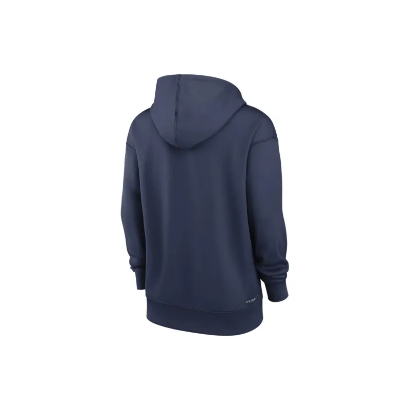 Nike Seattle Mariners Authentic Collection Women's Nike Therma Mlb Pullover Hoodie-1