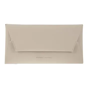 Brunello Cucinelli Logo Printed Chain-Linked Crossbody Bag