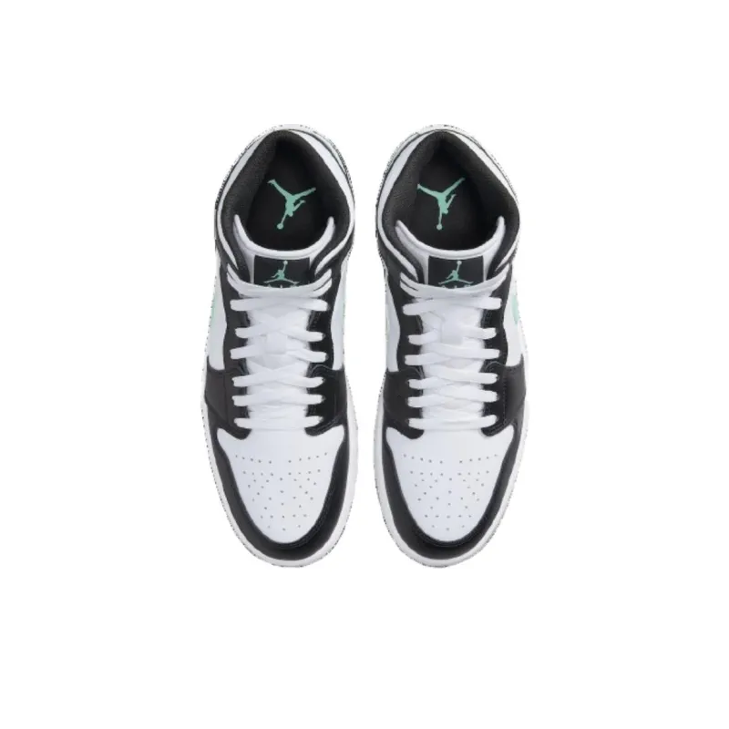 Jordan 1 Mid Green Glow-3