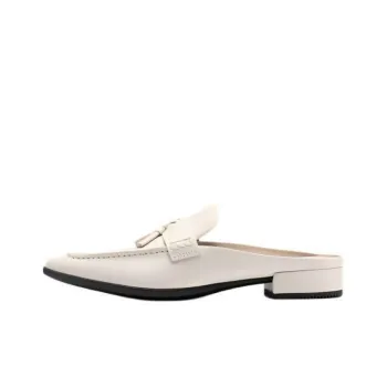 Ecco Wrap toe Slippers Women's White