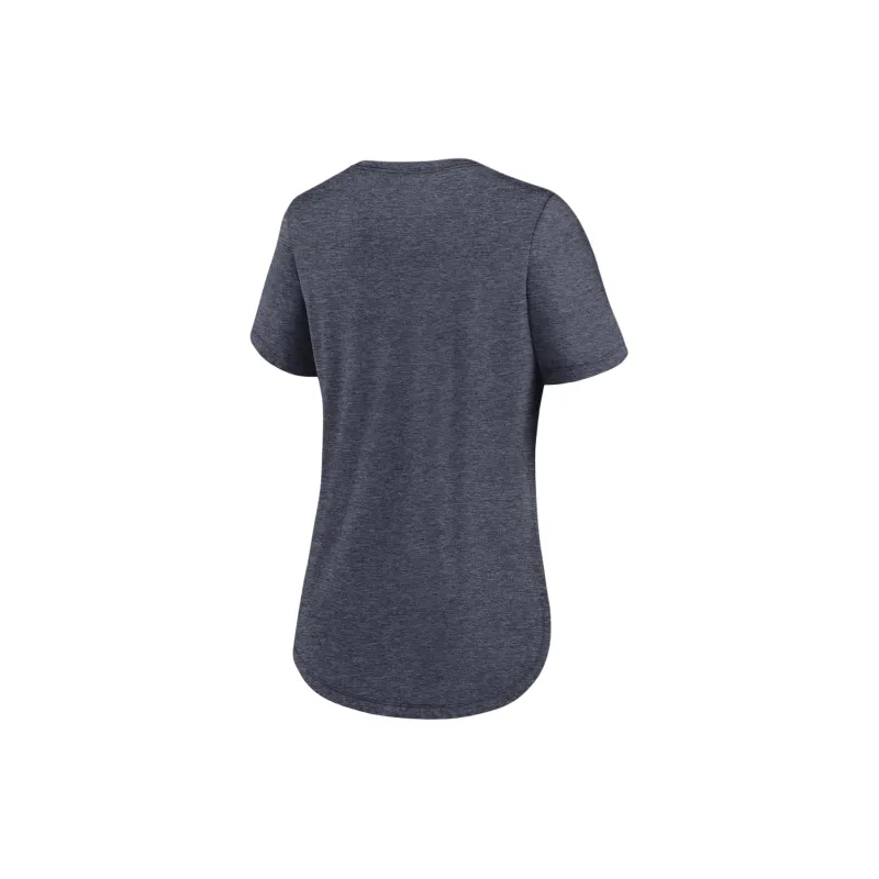 Nike Boston Red Sox Knockout Team Stack T-Shirt Boston Red Sox Women's Marine Blue-1