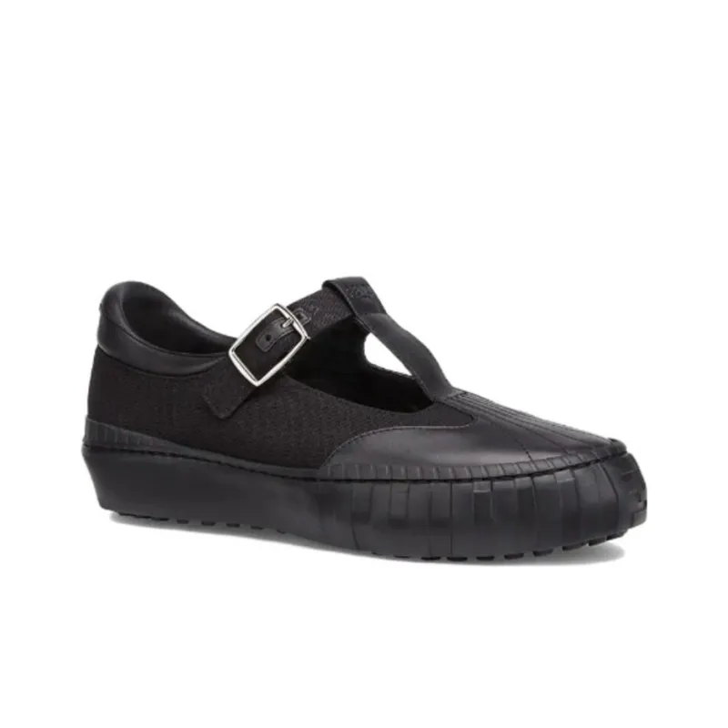 FENDI Platform Stylish Skateboarding Shoes Men's Black-2