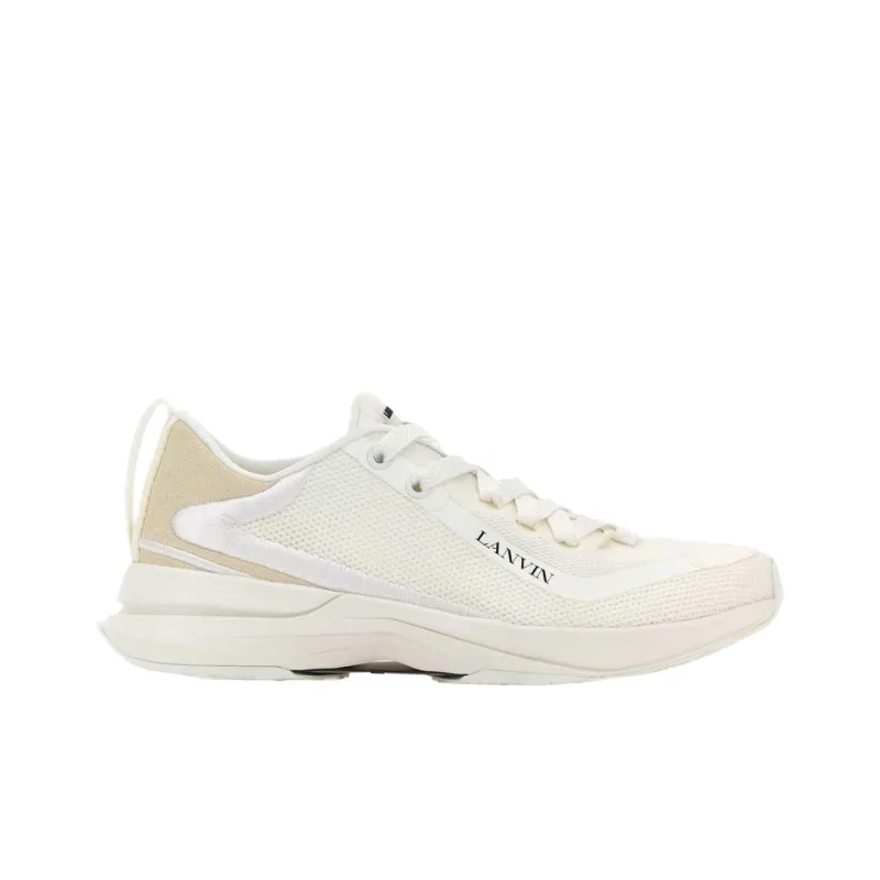 Lanvin Low Top Casual Shoes Men's Light Beige Brown-1