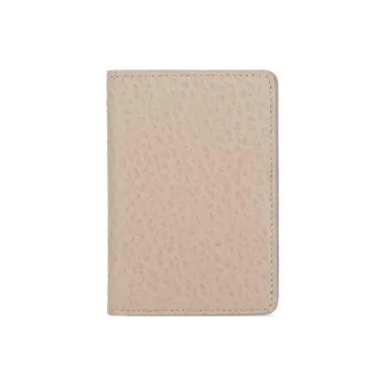 Maison Margiela Grained Calfskin Wallet Unisex Light Umber