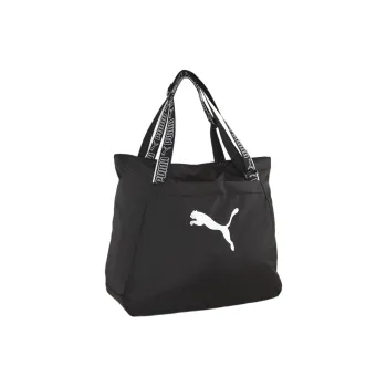 PUMA Fabric Tote Bag, Shopping Bag, Shoulder Bag, Handbag Regular Women's Black
