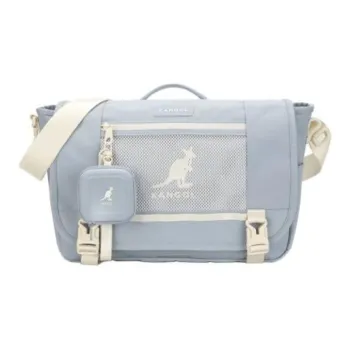 KANGOL Nylon Messenger Bag Crossbody Bag Shoulder Bag Unisex Blue