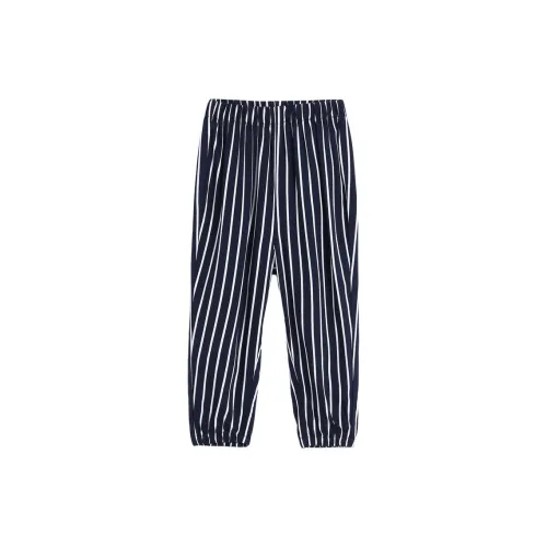 GAP Casual Pants Women's Blue/White Stripes