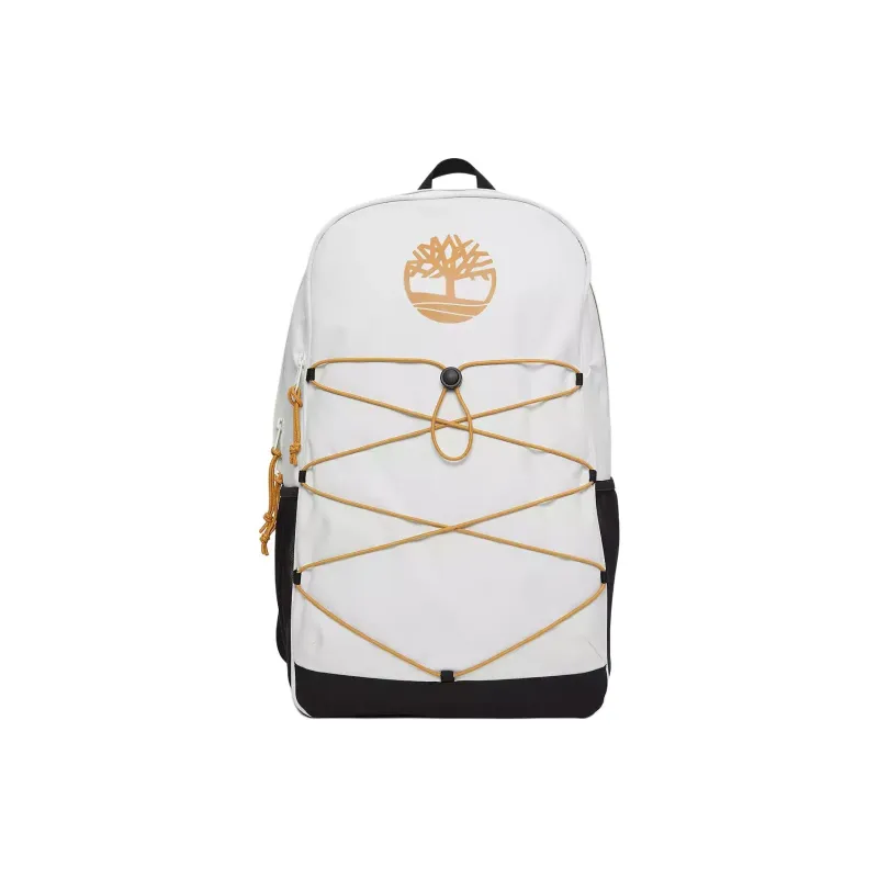 Timberland Polyester Outdoor Mountaineering Bag Backpack Regular Unisex Vintage White-0