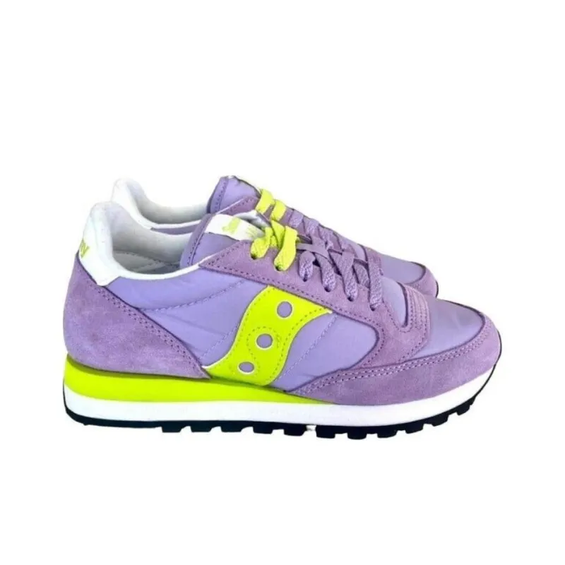 saucony Women's Jazz Original 'Violet Lime'-4