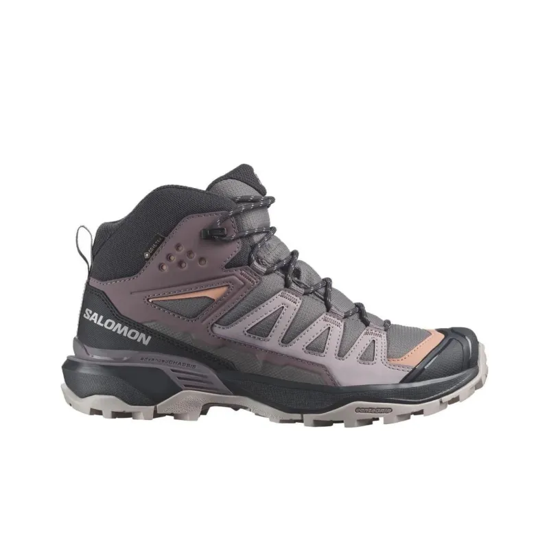 SALOMON Women's X Ultra 360 Mid GORE TEX 'Plum Kitten' Women's-1