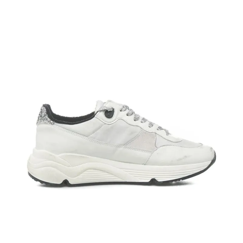 Golden Goose Running Sole Panelled Sneakers-1