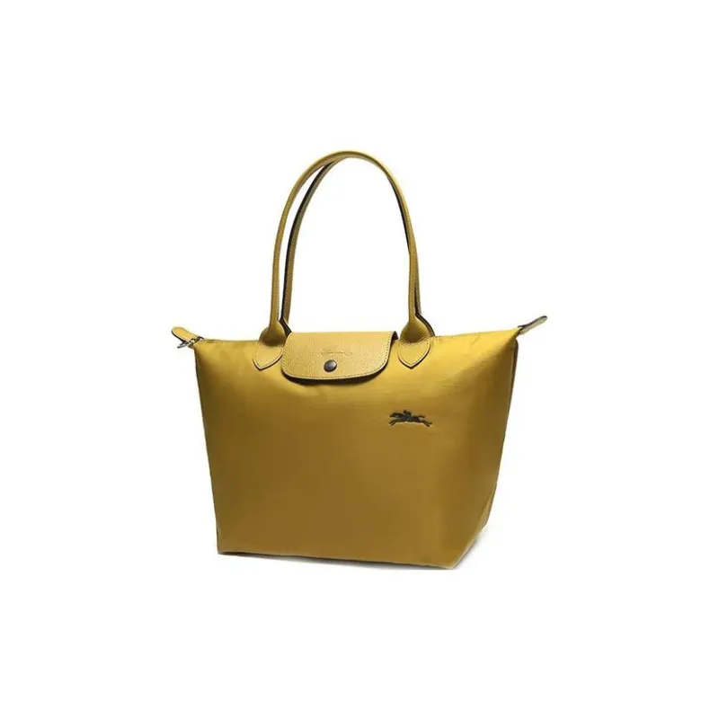 LONGCHAMP Le Pliage Club Fabric Dumpling Bag Handbag Medium Size Women's Alpha Hydroxy Acids Color-1