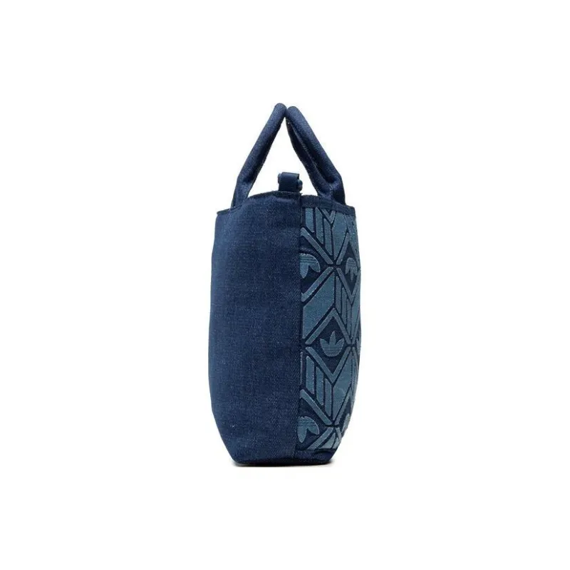 Adidas Originals Denim Bucket Bag, Handbag, Crossbody Bag, Shoulder Bag Unisex Blue-5