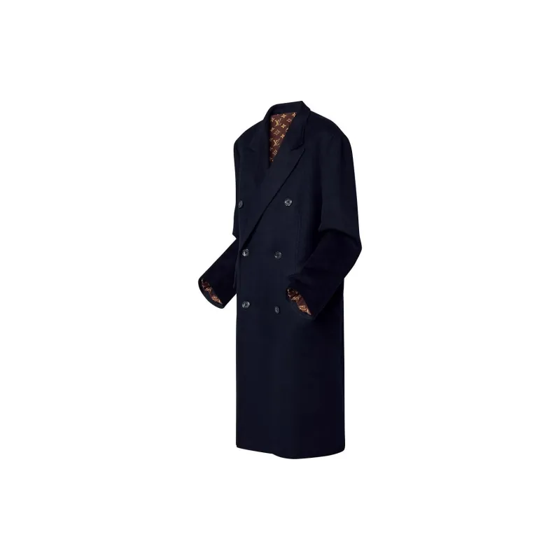 LOUIS VUITTON Coat Women's Marine Blue-2