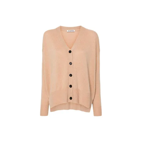 JIL SANDER Drop-shoulder Cashmere Cardigan