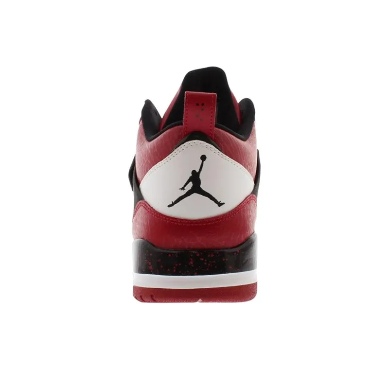 Jordan Flight 45 Gym Red White-3