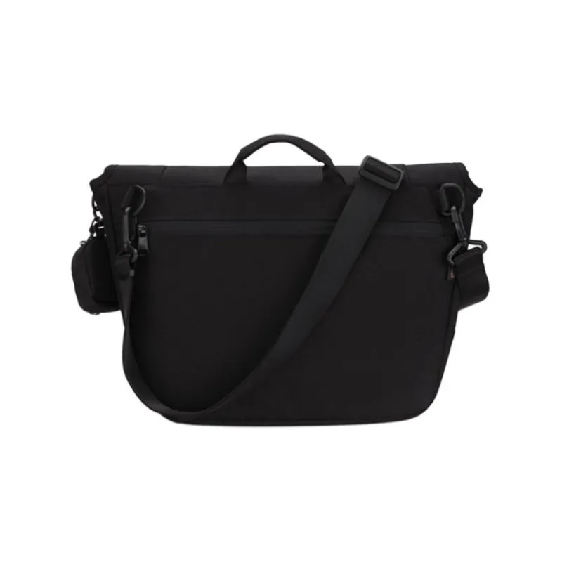 KANGOL Polyester Messenger Bag Portable Crossbody Bag Shoulder Bag Men's Black-2