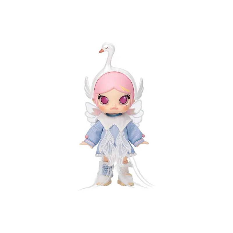 POP MART MOLLY Transformation Swan Trendy Figures 13cm-0